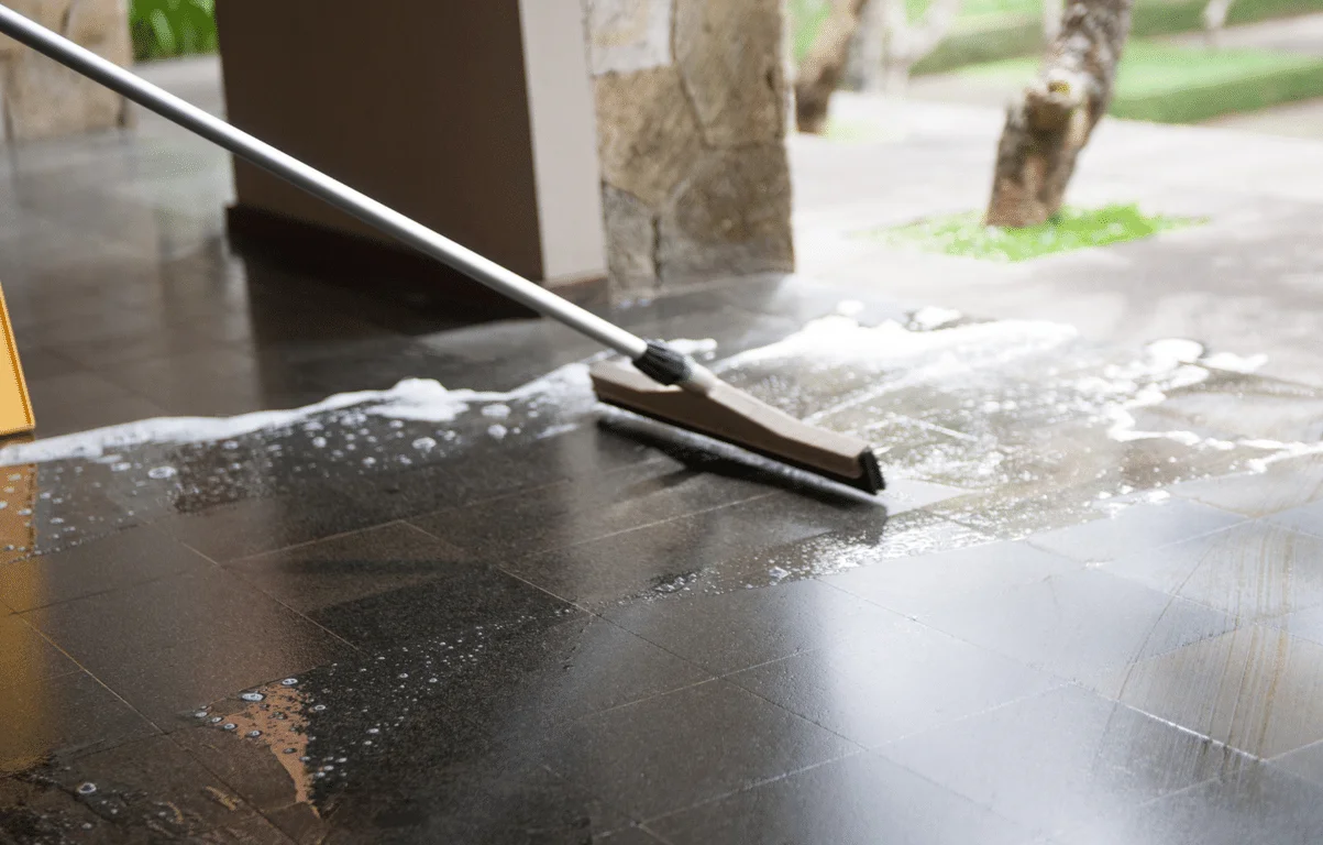 Weekly Mopping: Gentle Yet Effective Cleaning